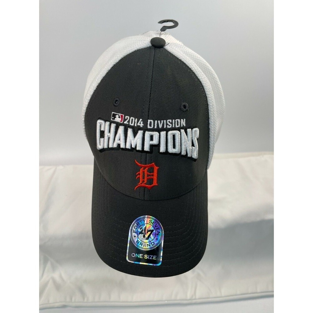 Detroit Tigers Baseball Cap 2014 Division Champs 47 Brand Strap Back One Size